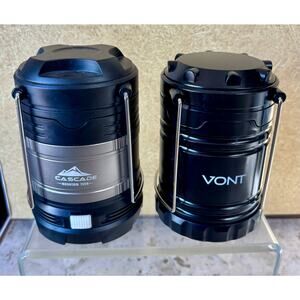 Vont 250 Lumen LED Lantern Compact Pop-Up Portable Collapsible Camping Cascade